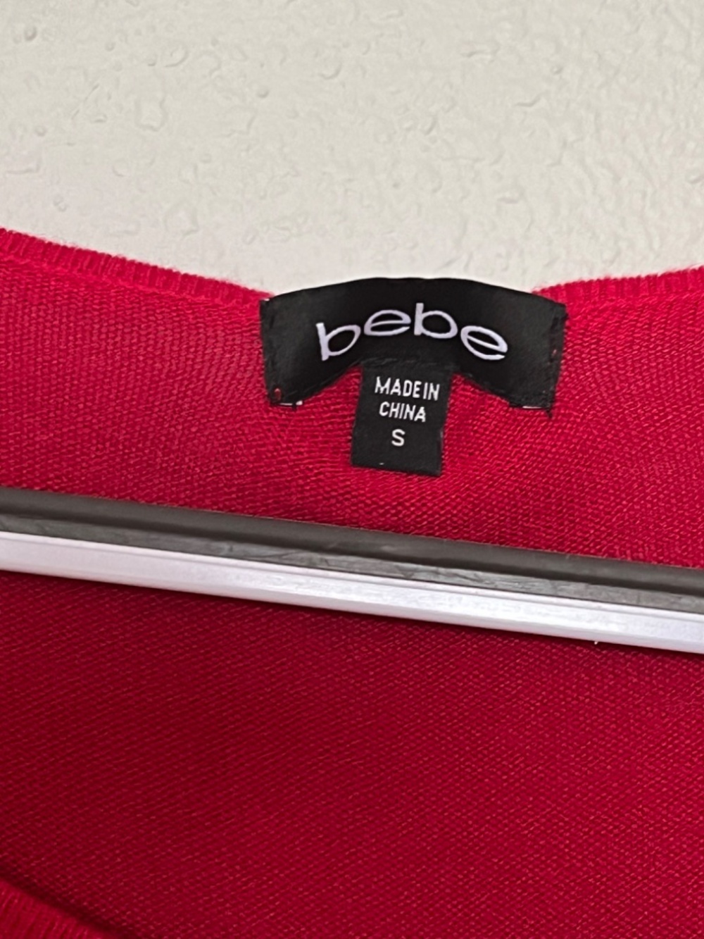 Bebe Long Sleeve lightweight Festive sweater size S - Picture 4 of 5